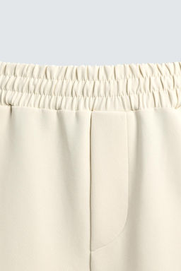 PANTAL?N JOGGER T?CNICO COSTURA / Crudo - Zara фото 9