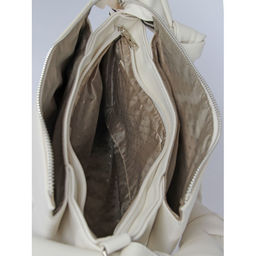 Сумка женская искусственная кожа ADEL-289/2в/ММ, 3отд.2внут.карм. плеч/рем-стропа, бежевый флотер 260364 - Adelia фото 3