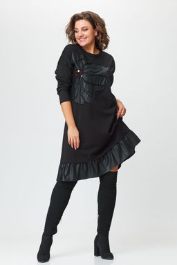 Платье INVITE 4083 черный дизайн - Mira fashion фото 43