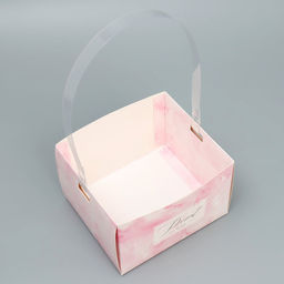 Цена за 3 шт. Переноска влагостойкая для цветов Подарок, 15 х 10 х 13 см - Дарите счастье фото 4