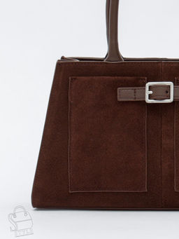 Сумка женская кожаная 990189NN coffee Natale Navetta