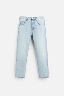SLIM CROPPED-FIT JEANS - Zara фото 26