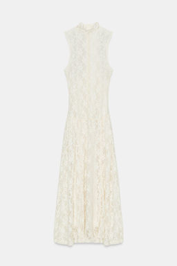 LONG LACE DRESS - Zara фото 6