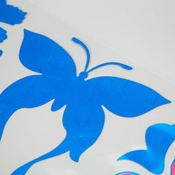 Наклейка интерьерная зеркальная Роза, декор на стену, цветная, 61?32 см