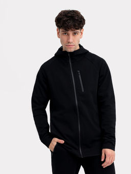 Толстовка мужская в черном цвете черный 121160/1