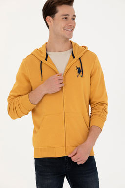 U. S. Polo Assn / Мужской горчичный свитшот - U.s. polo assn фото 14