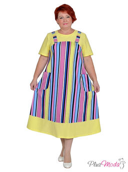 Платье Модель №1511 размеры 44-84 - Plusmoda фото 3