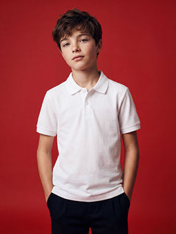 Polo Yaka Erkek ?ocuk Pike Ti??rt