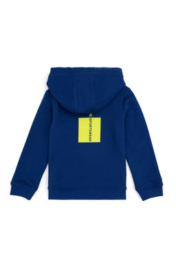 Толстовка цвета индиго для мальчика - U.s. polo assn фото 2