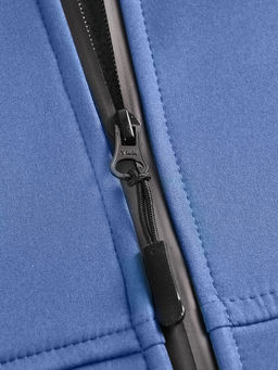 Ветровка спортивная мужская с капюшоном softshell синего цвета 9563S - Mtforce фото 24