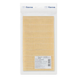 Канва K01R Gamma мелкая ФАСОВКА 100% хлопок 45 x 45 см  2 см желтый