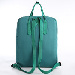 Рюкзак текстильный мамс NAZAMOK, 38х27х13 см, цвет зеленый  фото 4