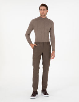 Kahverengi Ex. Slim Fit Kuma_ Pantolon - Pierre cardin фото 3