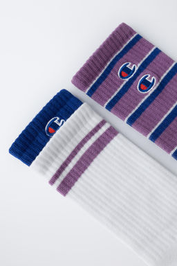 CHAMPION ® X ZARA STRIPED LONG SOCKS  фото 3