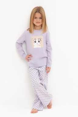 К 1623/лепесток орхидеи,мозаика пижама для дев