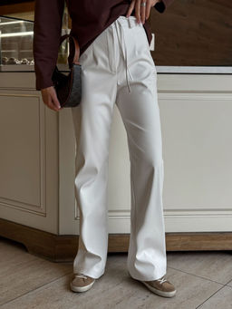 Брюки AURA 4179-164 молочный