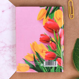 Цена за 2 шт. Блокнот, А7, твёрдая обложка, 64 л. С 8 марта