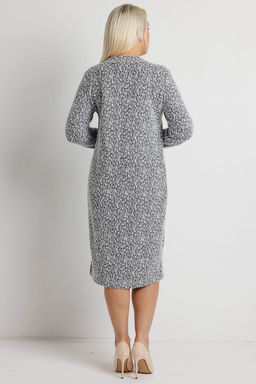 Платье женское 6135/04/Черно-белый - Rise фото 3