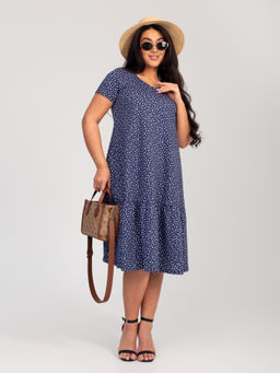 Платье женское кулирка АГНИЯ МЕЛКИЙ ОДУВАНЧИК - Domtrik Домашний трикотаж фото 8