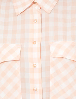 Pembe Kareli Crop K_sa Kollu G_mlek