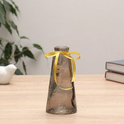 Ваза «Волшебные мгновения», дымка, 210 мл, d=3.5 см, 7.5(дно)×15 см, стекло, МИКС