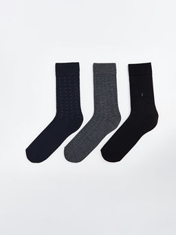 Desenli Erkek Soket ?orap 3l? - Waikiki фото 2