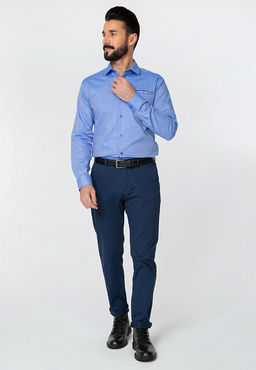 Сорочка мужская длинный рукав GREG 223/131/2957/Z/1  фото 5