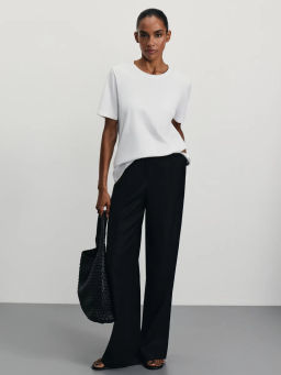 Базовая футболка из хлопка / Zarina  фото 2