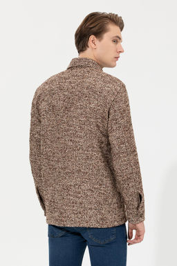 U. S. Polo Assn Мужская рубашка с длинным рукавом кокосового цвета - U.s. polo assn фото 5