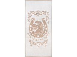 Полотенце махровое 6с102.511ж2 Подкова (лен3) 67х150см