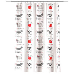 Шторка VETTA для ванной 180*200 см ПЕВА, Веселые коты арт. 461-648