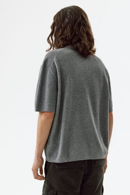 Camisa en punto texturizado Regular Fit - H&m фото 8