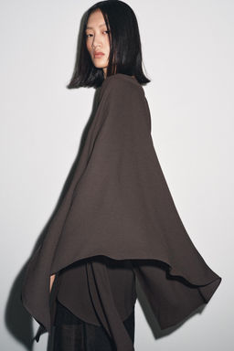 ZW COLLECTION ASYMMETRIC WRAP BLOUSE - Zara фото 2