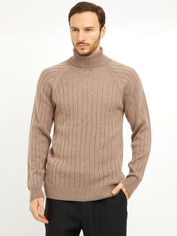 водолазка мужская с рукавом реглан и с косами