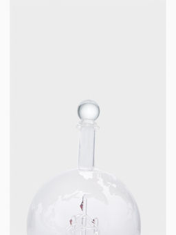 Мини-бар Самолет, 850 мл, на подставке, стекло