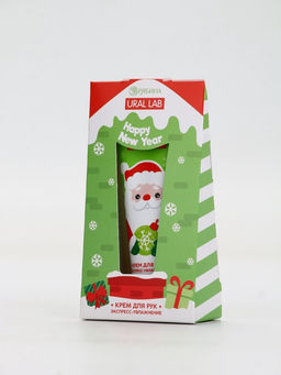 Крем для рук Happy New Year, 30 мл, сливочный крем, URAL LAB