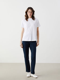 Bisiklet Yaka Kad?n Ti??rt