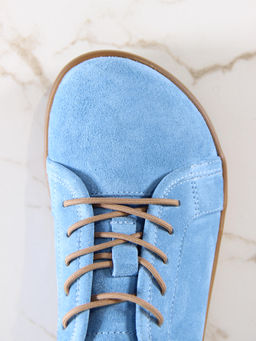 Кеды босоногие кожаные 182.астиbr.Черный стар/Кожа - Edart фото 45