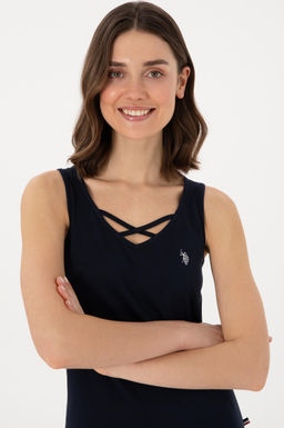 Kad_n Lacivert Pijama Tak_m_ Sepette S_rpriz _ndirim - U.s. polo assn фото 2