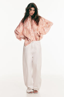 Blusa oversize de lyocell - H&m фото 2