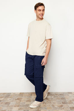 TRENDYOL MAN Ac?k Haki Unisex Regular Fit Lastikli Beli Baglamal? Kargo Cepli Pantolon TMNSS24PL00003 - Trendyolmilla фото 22