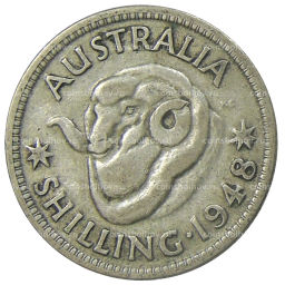 1 шиллинг 1948 года Австралия