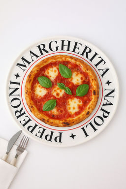 Trendyolmilla Home Tekli Porselen Pizza Tabag? 31cm TPHSS25TBK00024