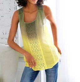 Топ, хаки-желтый