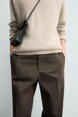 ORIGINS TWILL CHINO TROUSERS - Zara фото 15