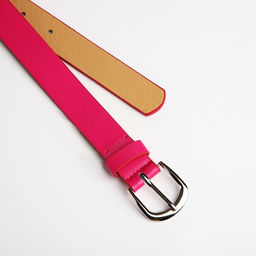 Ремень детский, ширина 2.3 см, пряжка металл, цвет фуксия - Simaland фото 2