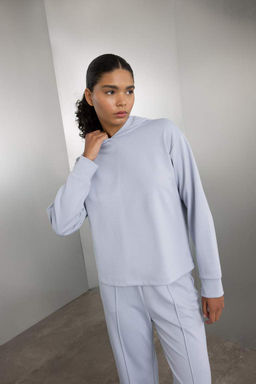 DeFactoFit Спортивная толстовка стандартного кроя с капюшоном для подводного плавания