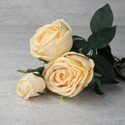 Цена за 1 шт. Цветок искусственный Пионовидная роза 73 см / GR-006 /уп 12/144/силикон - ГалеонТрейд фото 11