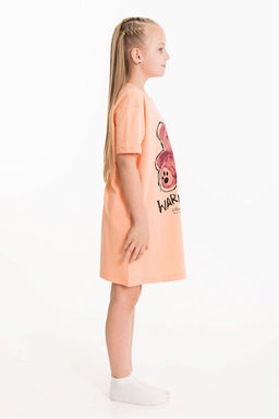 Сорочка М223082Пд персиковый - Елена фото 3