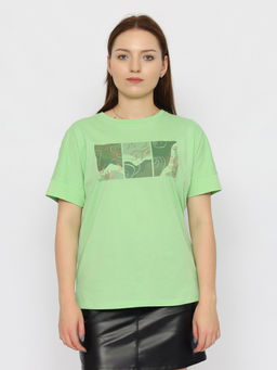 CRB wear / CSMW 60352-36 Футболка женская,лайм/Ex.Cherubino